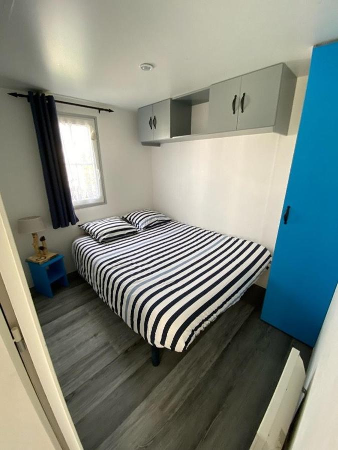 Mobilhome Emplacement 21 Biville-sur-Mer Exteriér fotografie
