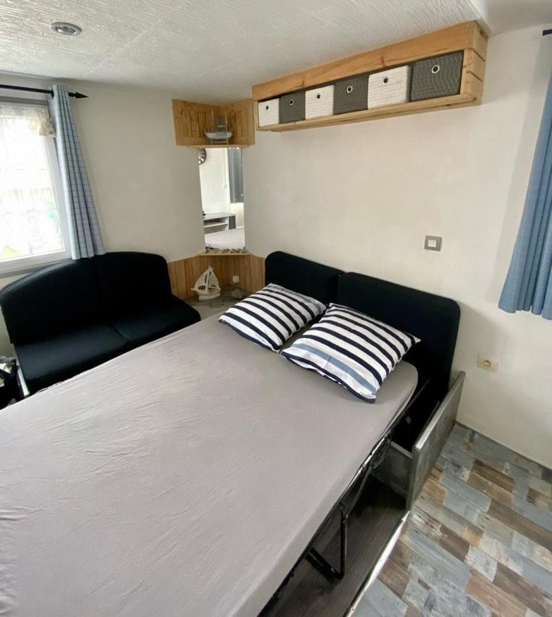 Mobilhome Emplacement 21 Biville-sur-Mer Exteriér fotografie